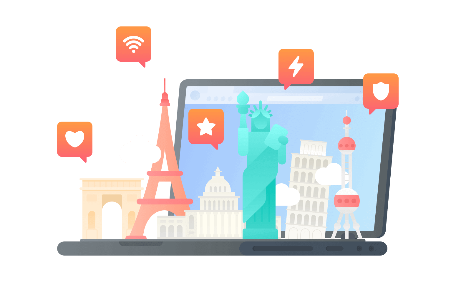 在中国台湾省连接到中国的软件 - 翻回VPN